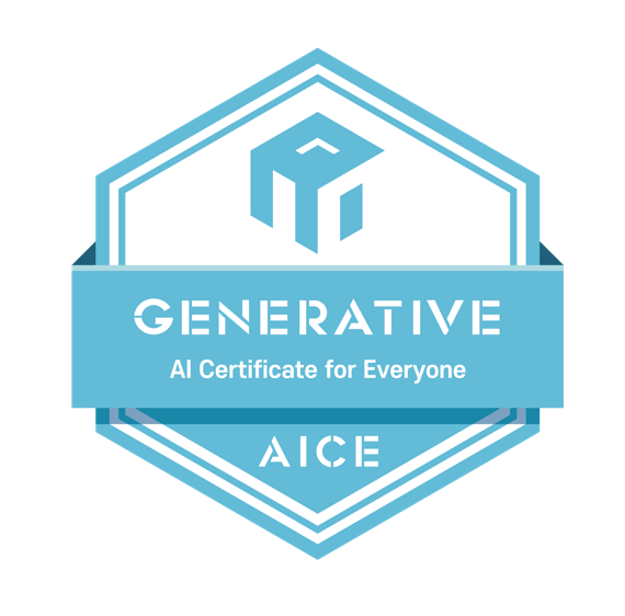 AICE GENERATIVE 배지