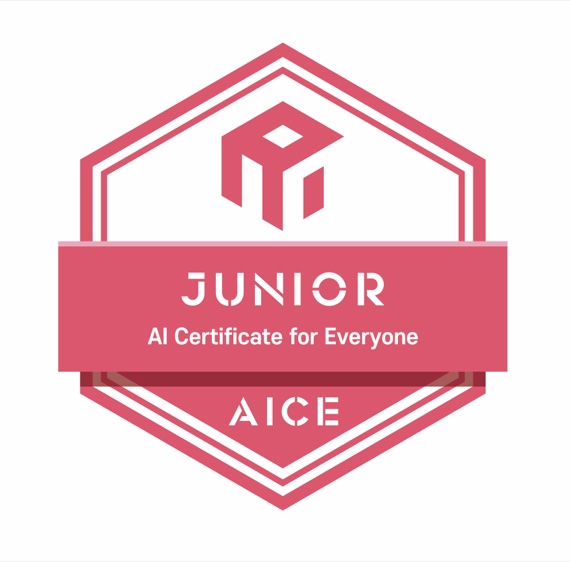 AICE JUNIOR 배지
